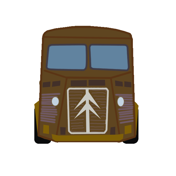 販売カーのアニメーション